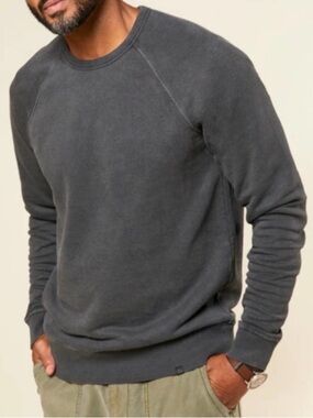OUTERKNOWN Sur Sweatshirt Hemp Men’s M Organic Cotton Grey Sustainable